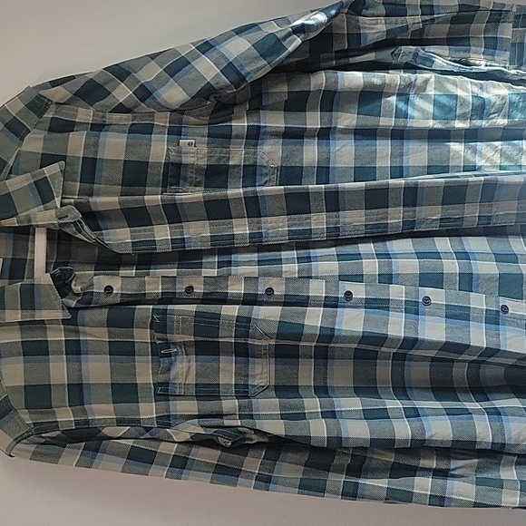 Vtg Timberland 100% cotton flannel Large heavy duty - Picture 3 of 4